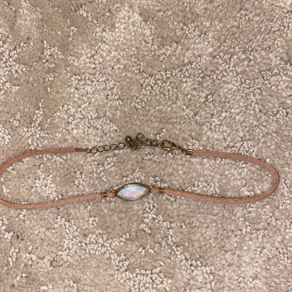 cute peach choker